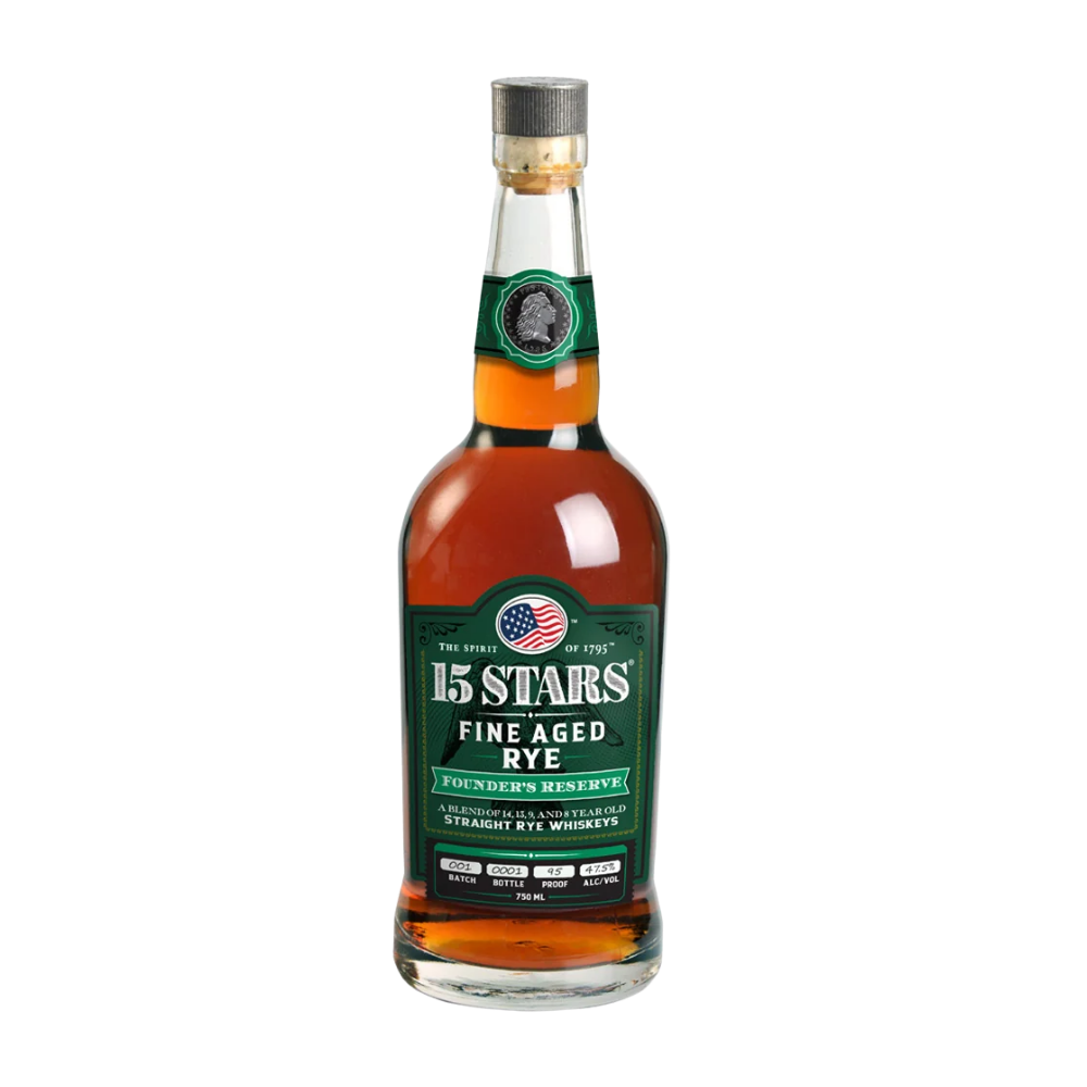 15 Stars Founder's Reserve Rye Whiskey