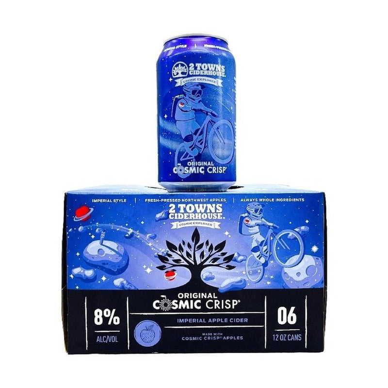 2 Towns Ciderhouse Cosmic Crisp Imperial Apple Cider 6-Pack