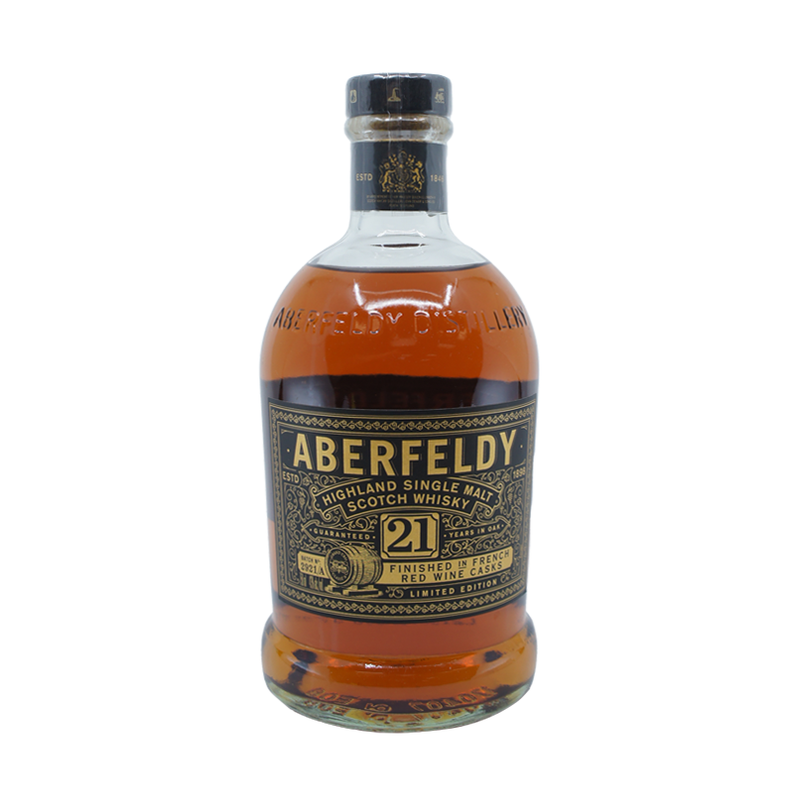 Aberfeldy 21 Year Limited Edition St-Emilion French Wine Cask Finish