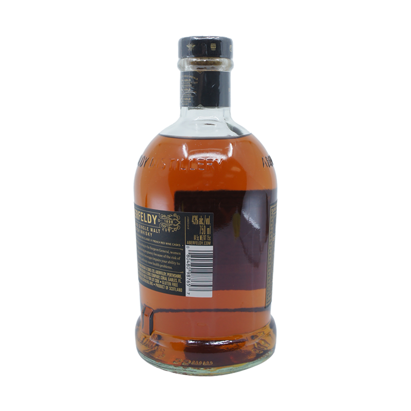 Aberfeldy 21 Year Limited Edition St-Emilion French Wine Cask Finish