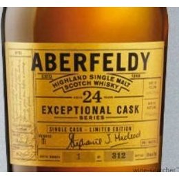Aberfeldy Exceptional Cask 24 Year Old Single Malt Scotch Whisky (750mL)