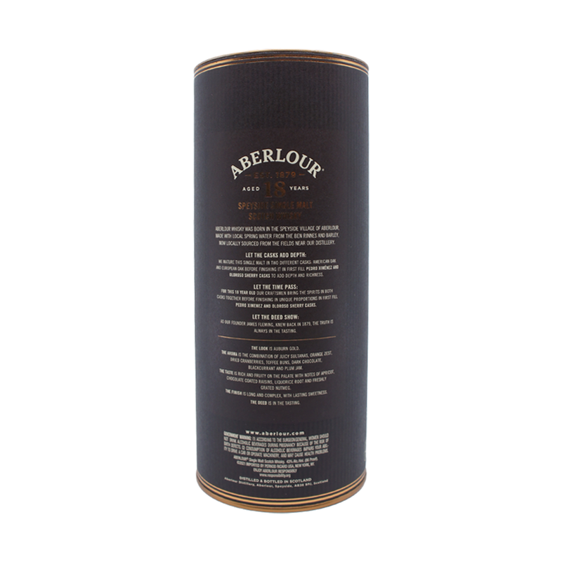 Aberlour 18 Year Old Double Cask Matured Highland Single Malt Scotch Whisky