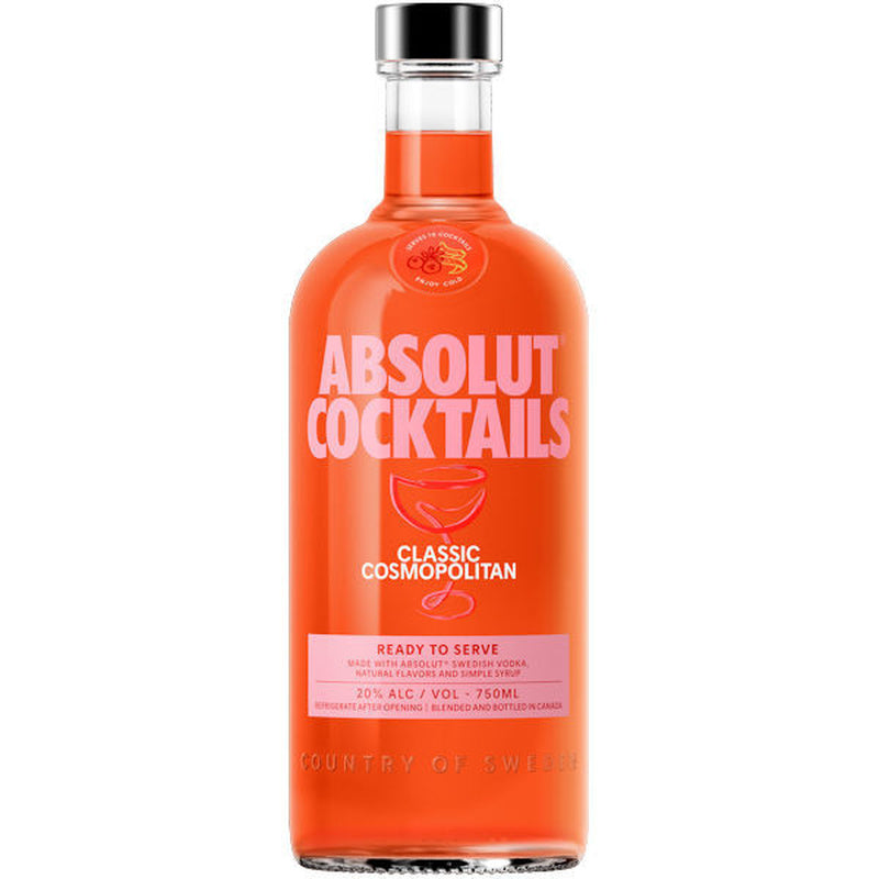 Absolut Cocktails Classic Cosmopolitan Ready to Serve 750ml