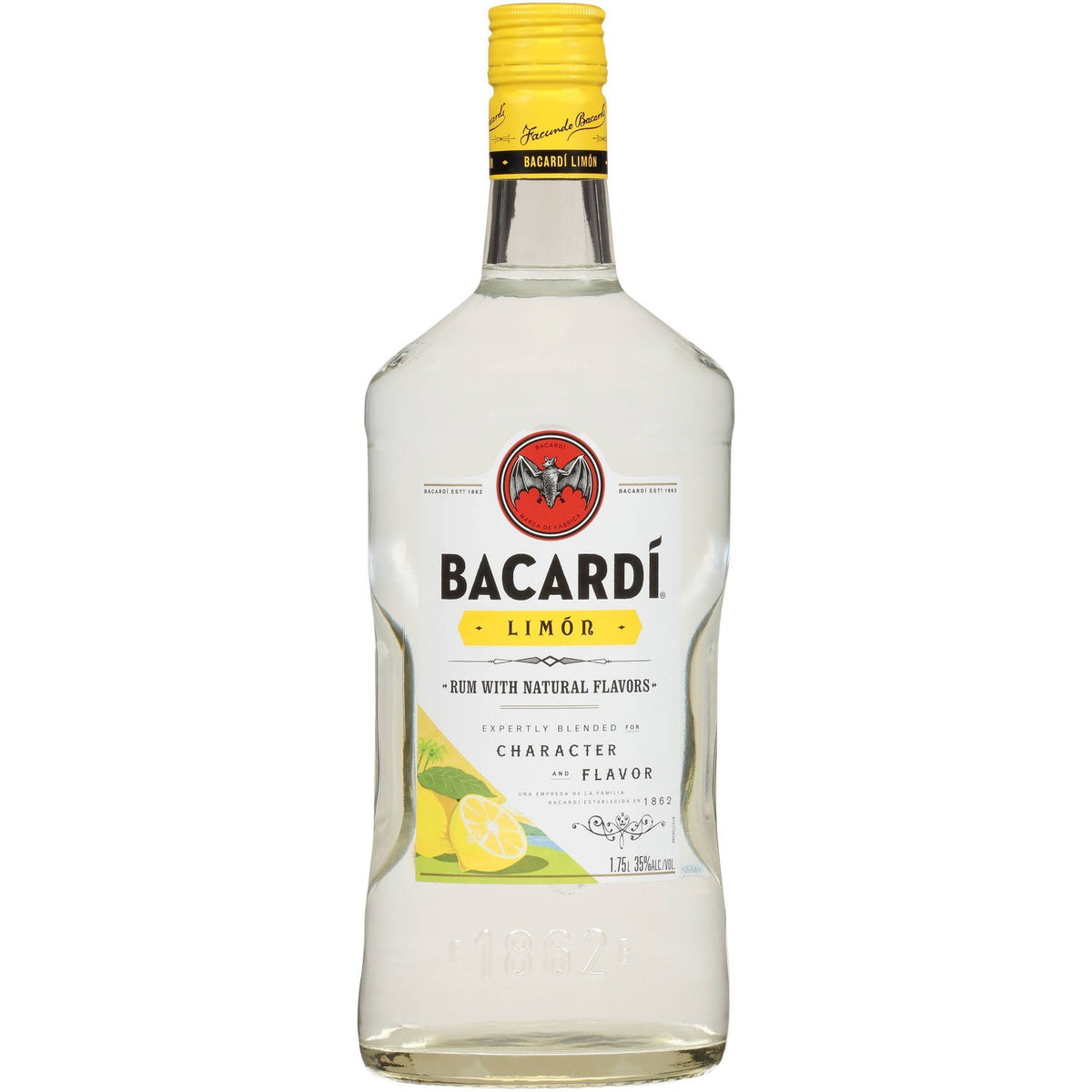 Bacardi Limon Citrus Flavored Rum 1.75 L