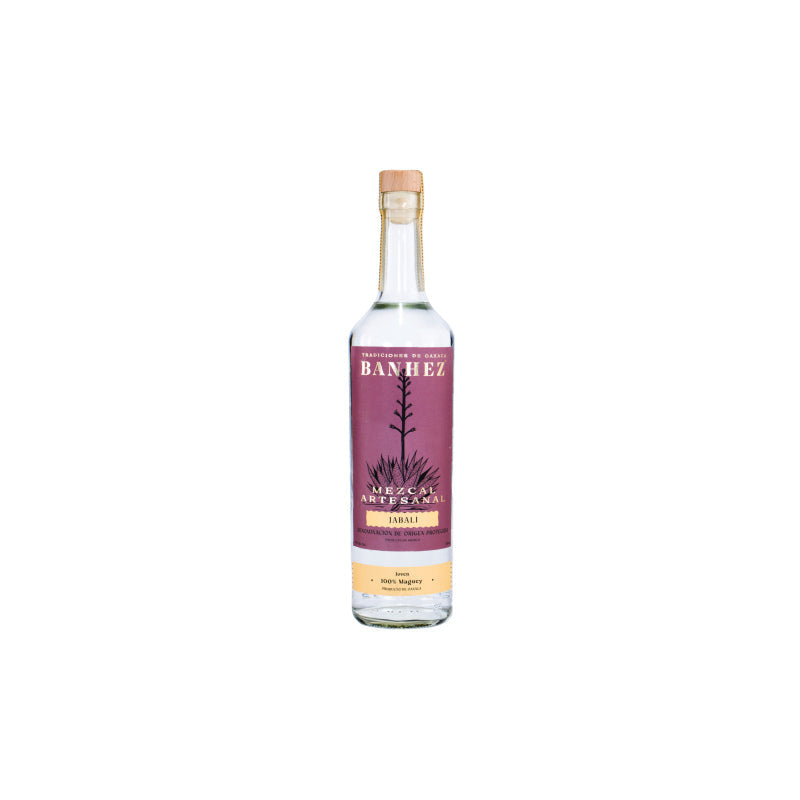 Banhez Mezcal Artesanal Joven Jabalí 750 mL