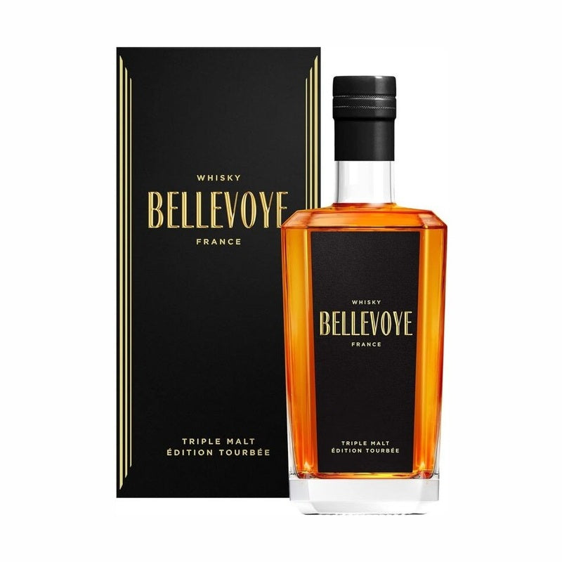 Bellevoye Black Peated French Triple Malt Whisky (700mL)
