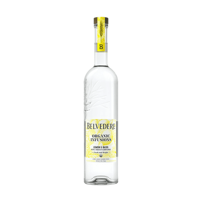 Belvedere Organic Infusions Lemon & Basil Vodka