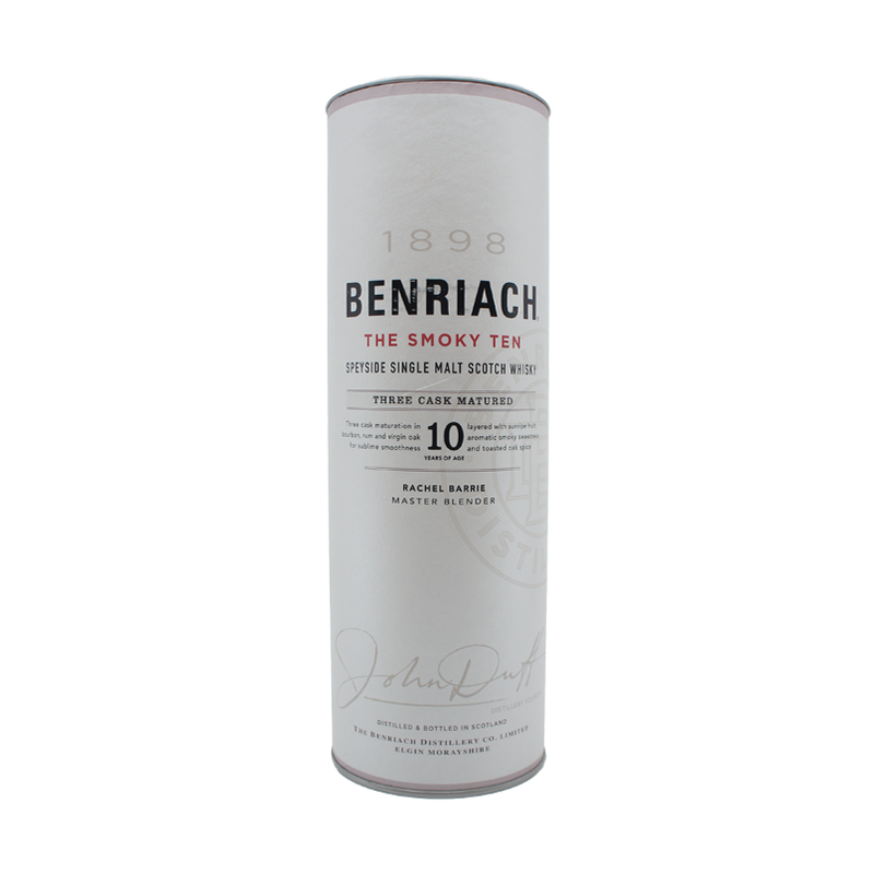 Benriach 10 Year Old 'The Smoky Ten' Speyside Single Malt Scotch Whisky