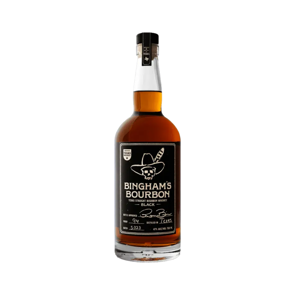 Bingham's Black Texas Straight Bourbon Whiskey 5 Yr 750 ml