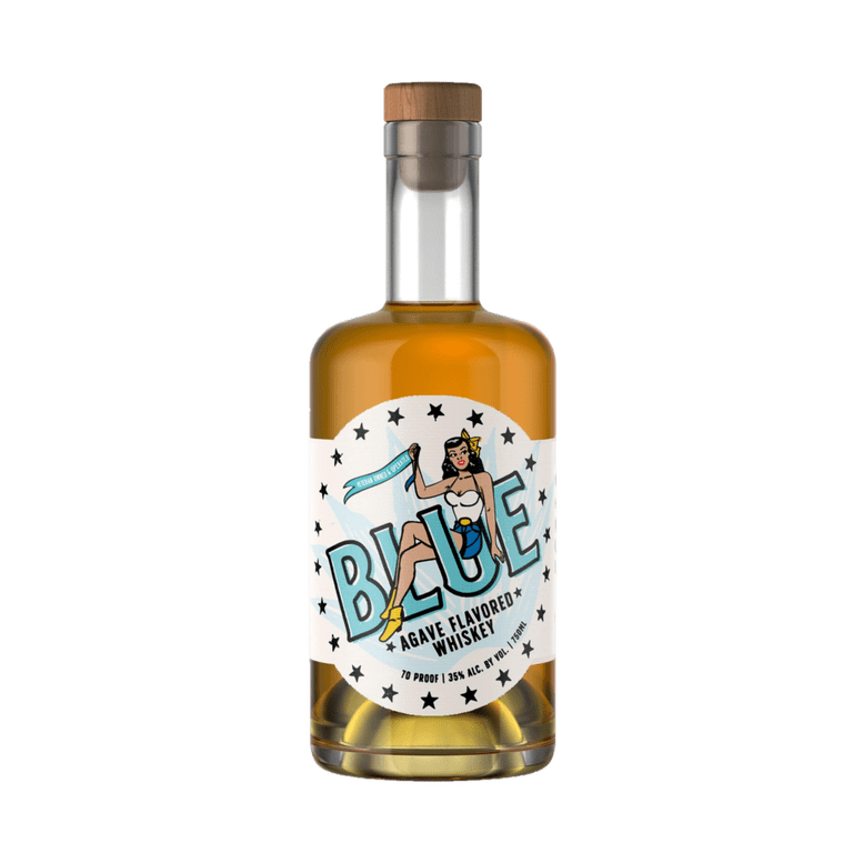 Black Patch Blue Agave Flavored Whiskey (750mL)