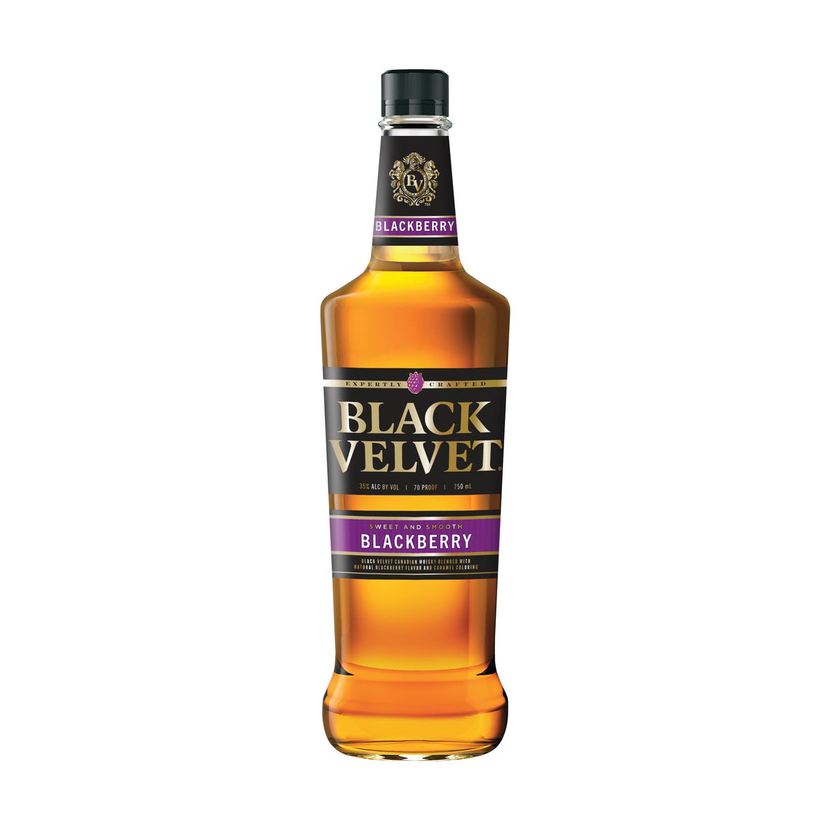 Black Velvet Blackberry Flavored Whisky