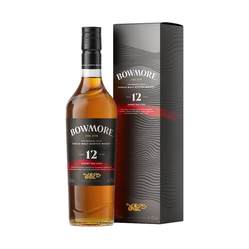 Bowmore 12 Year Old Sherry Oak Cask Single Malt Scotch Whisky