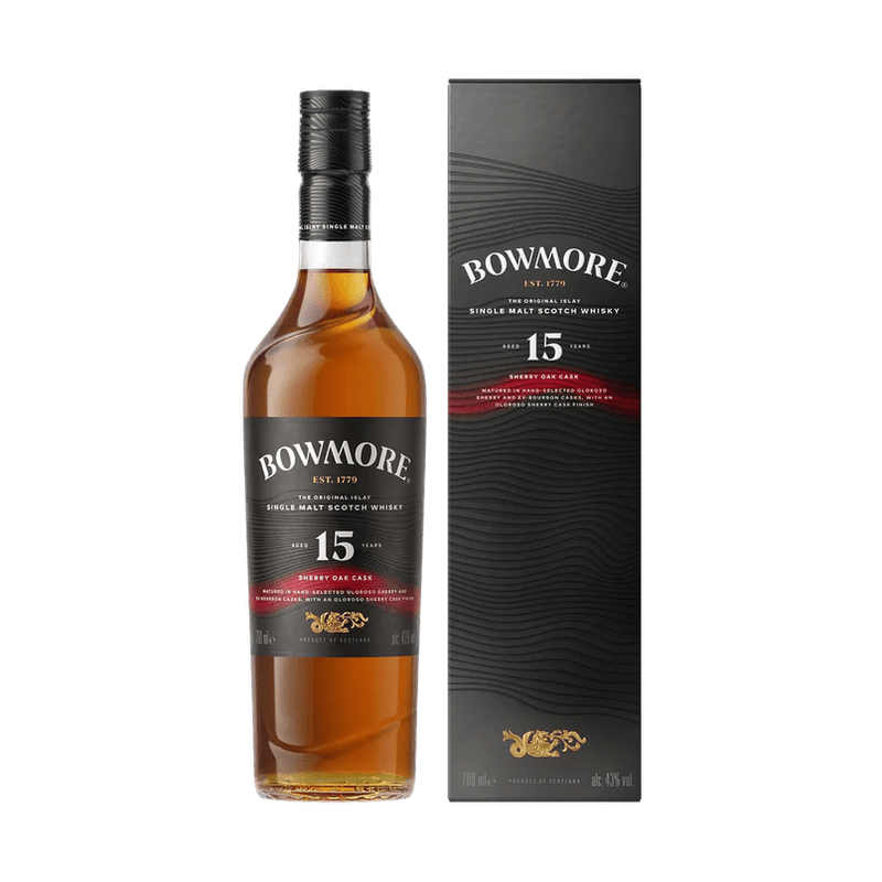 Bowmore 15 Year Old Sherry Oak Cask Single Malt Scotch Whisky