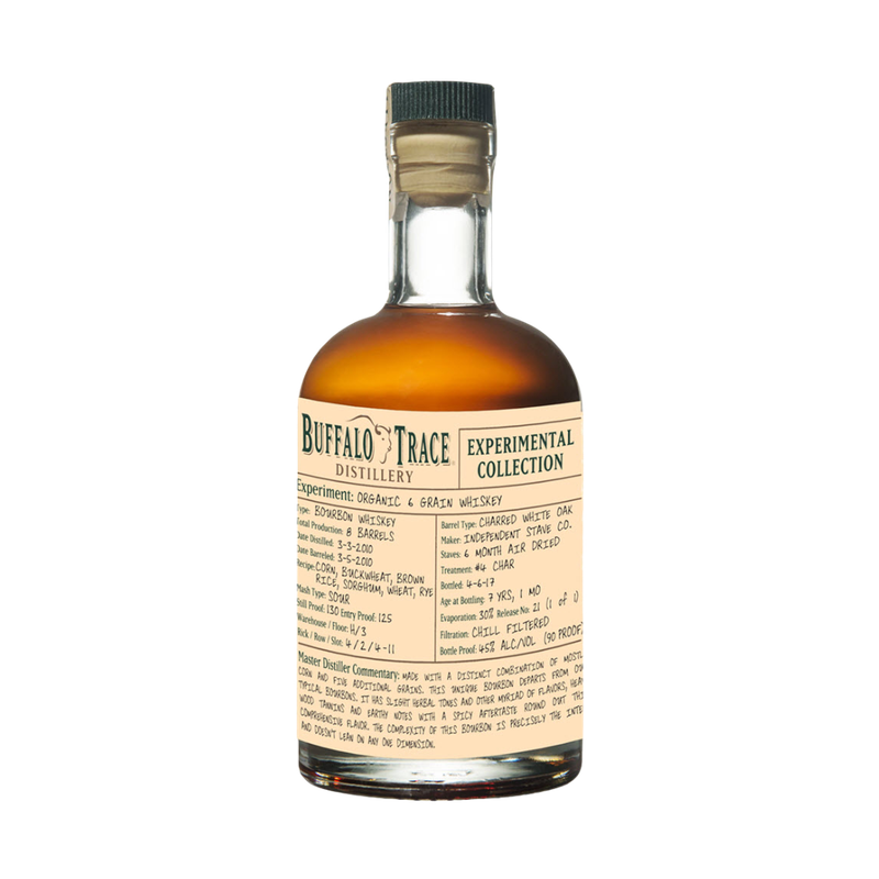 Buffalo Trace Experimental Collection 'Straight Bourbon Whiskey (Made With Peated Malt)'