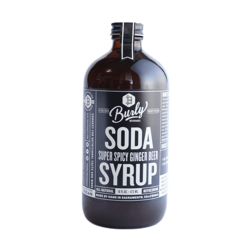 Burly 'Super Spicy Ginger Beer' Soda Syrup