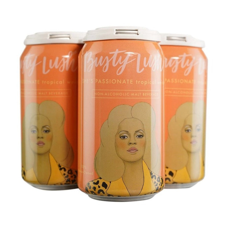Busty Lush She's Passionate Tropical Weisse Malt Beverage 4-Pack