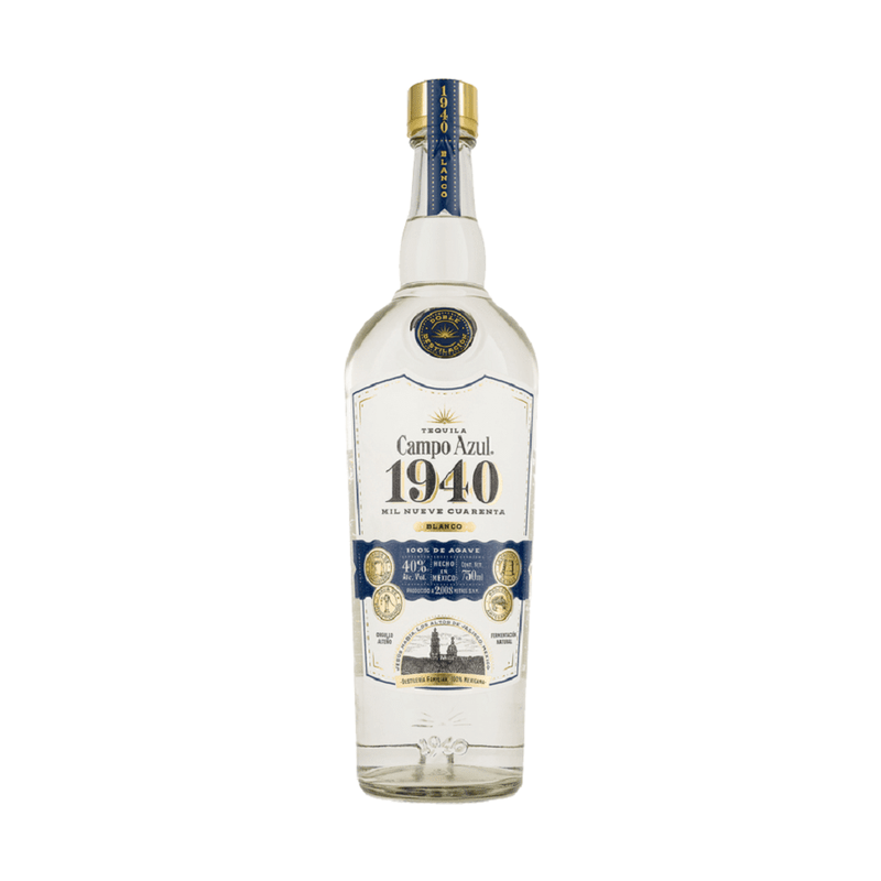 Campo Azul 1940 Blanco Tequila
