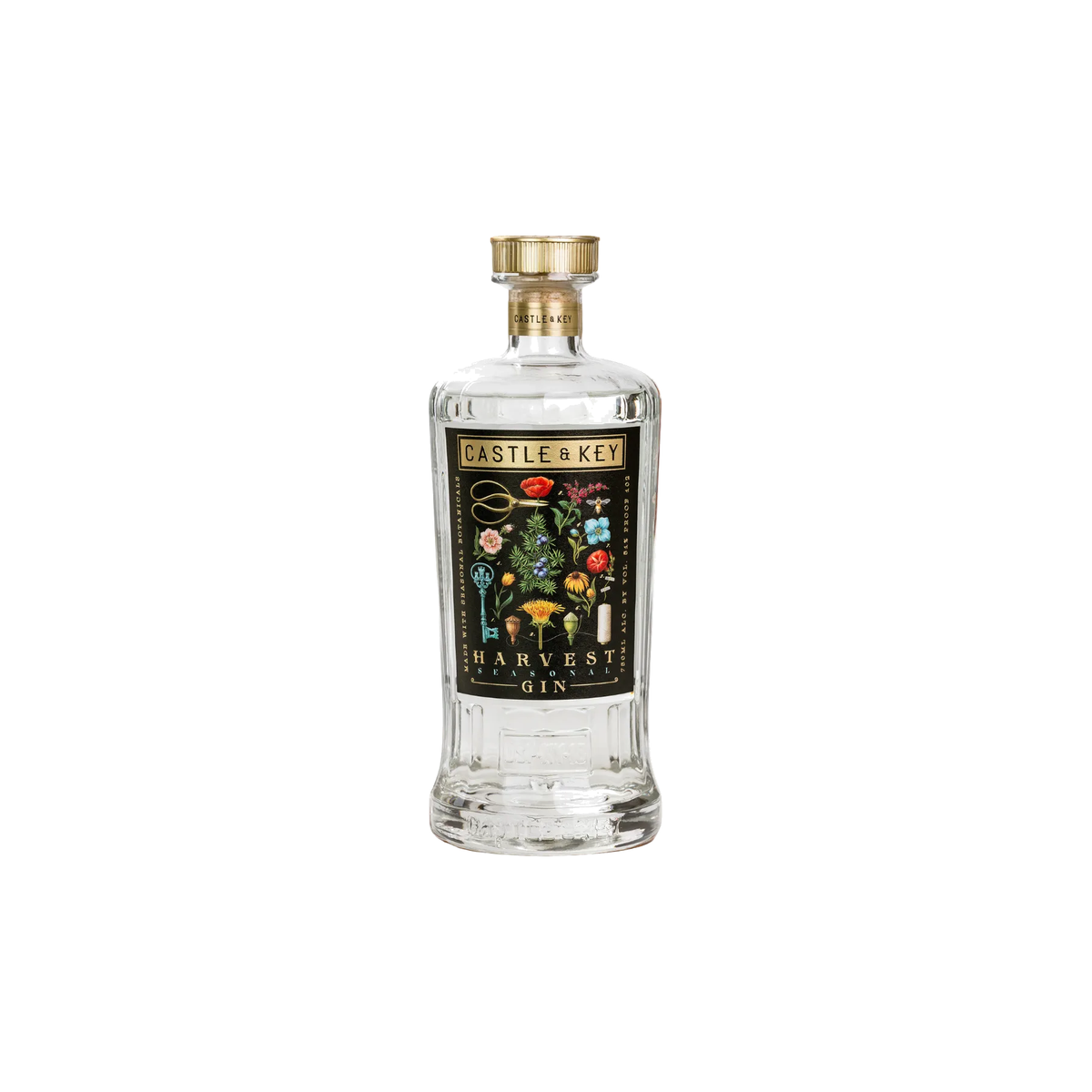 Castle & Key Harvest Gin 750ml