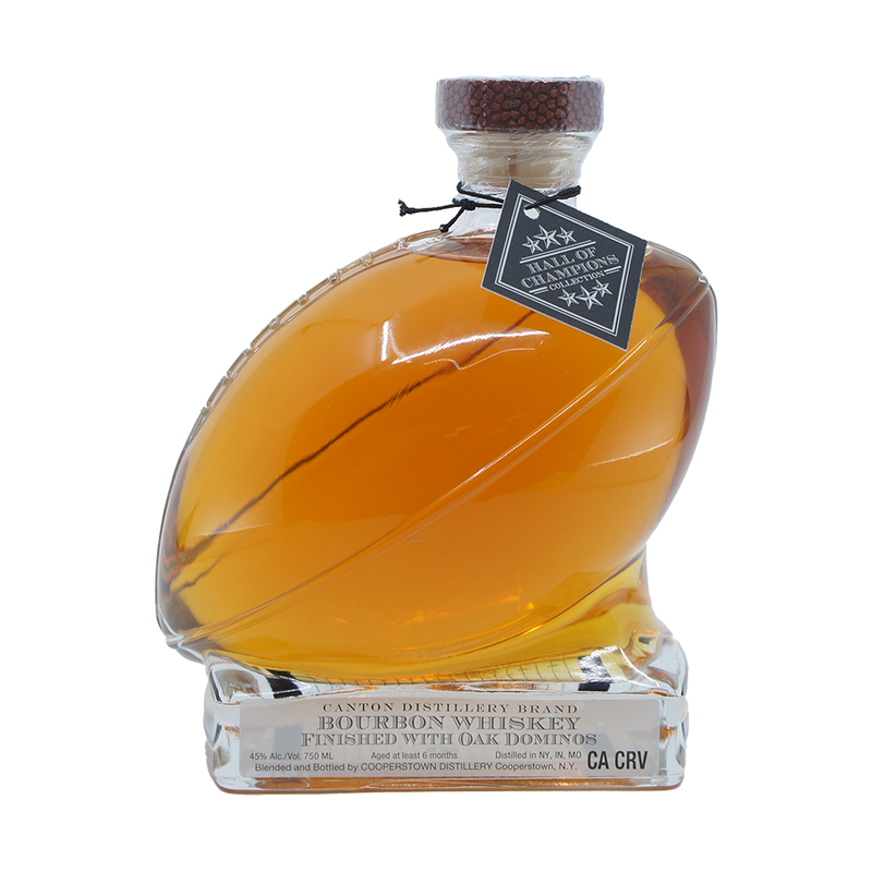 Cooperstown Canton Football Bourbon Whiskey