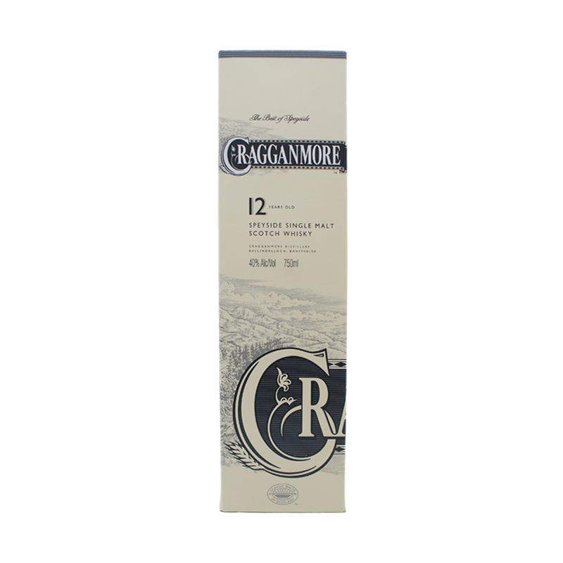 Cragganmore 12 Year Old Speyside Single Malt (750mL)