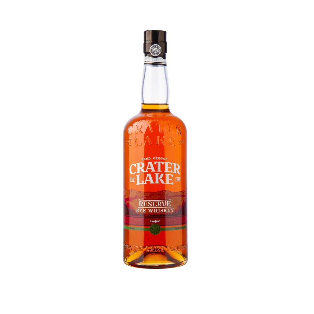 Crater Lake Reserve Rye Whiskey 96 Proof 750 ml