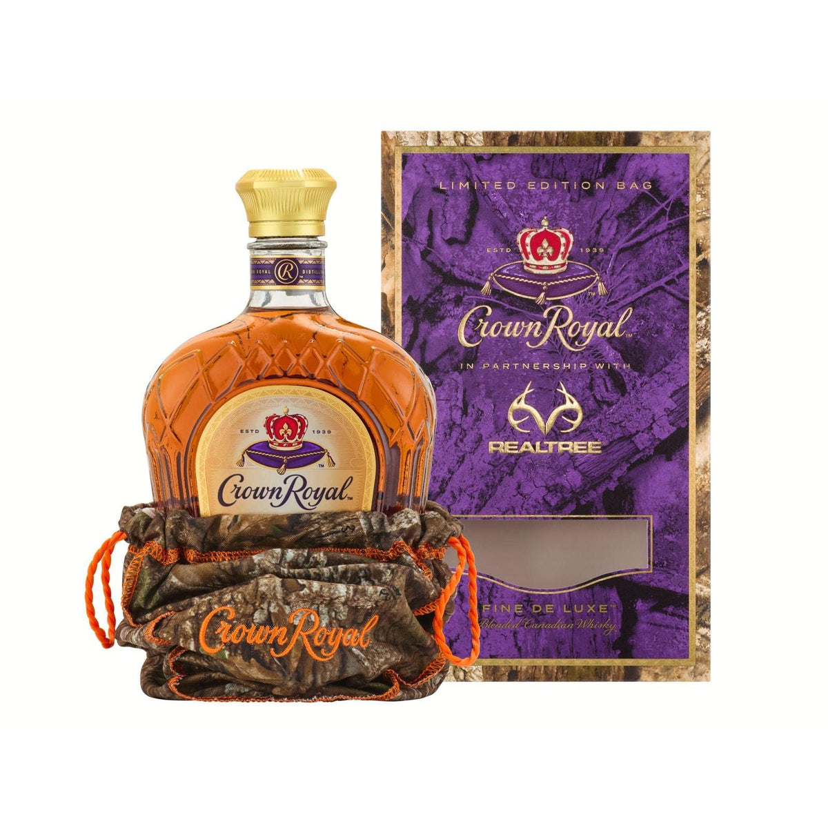 Crown Royal x Realtree Limited Edition Canadian Whisky