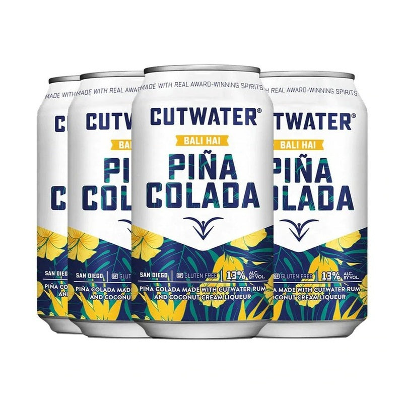Cutwater Bali Hai Pina Colada 4-Pack Cocktail