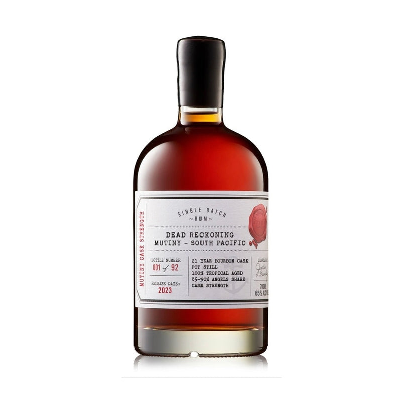 Dead Reckoning 'Mutiny' 21 Year Old Fiji Rum