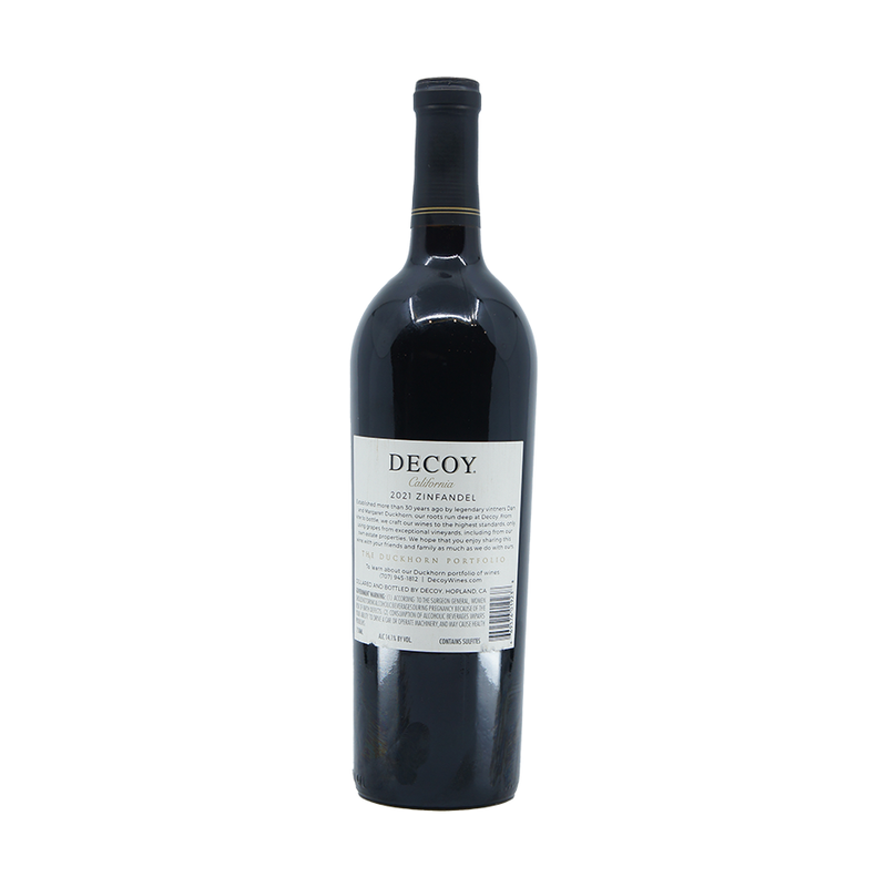 Decoy California Zinfandel 2021