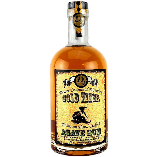 Desert Diamond Distillery Gold Miner Agave Rum 750ml