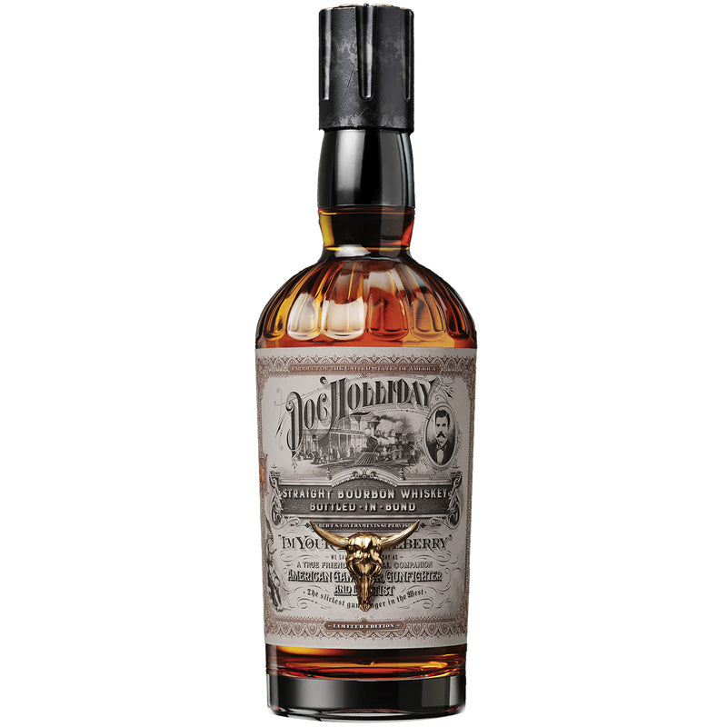 Doc Holliday Straight Bourbon Whiskey Bottled in Bond Limited Edition 750ml