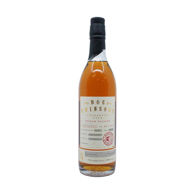 Doc Swinson's Exploratory Cask Series French Toasted Oak Cask Finish Straight Bourbon Whiskey