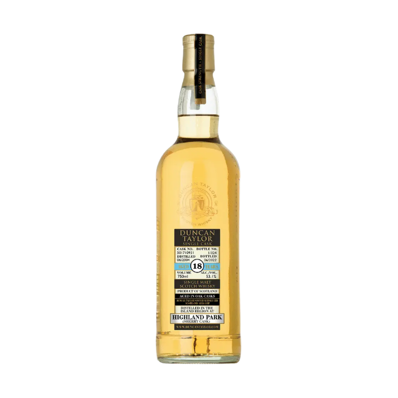 Duncan Taylor Highland Park 2004 18 Year Old Sherry Cask 501710931 Orkney Single Malt Scotch Whisky