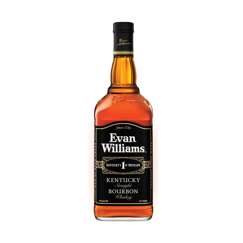 Evan Williams Black Label Kentucky Straight Bourbon 1L