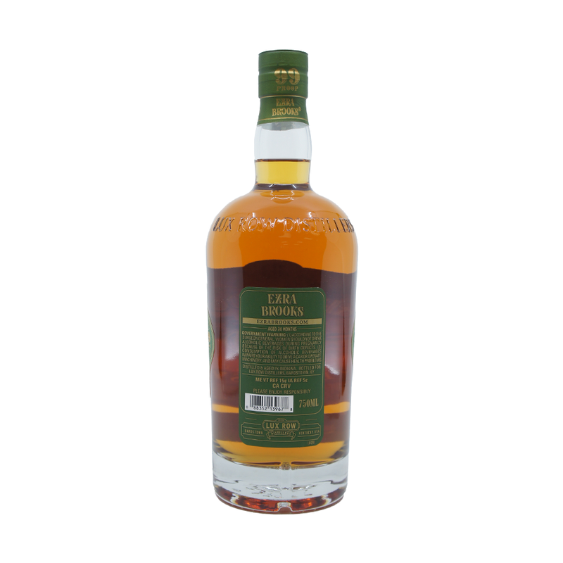 Ezra Brooks 99 Proof Straight Rye Whiskey