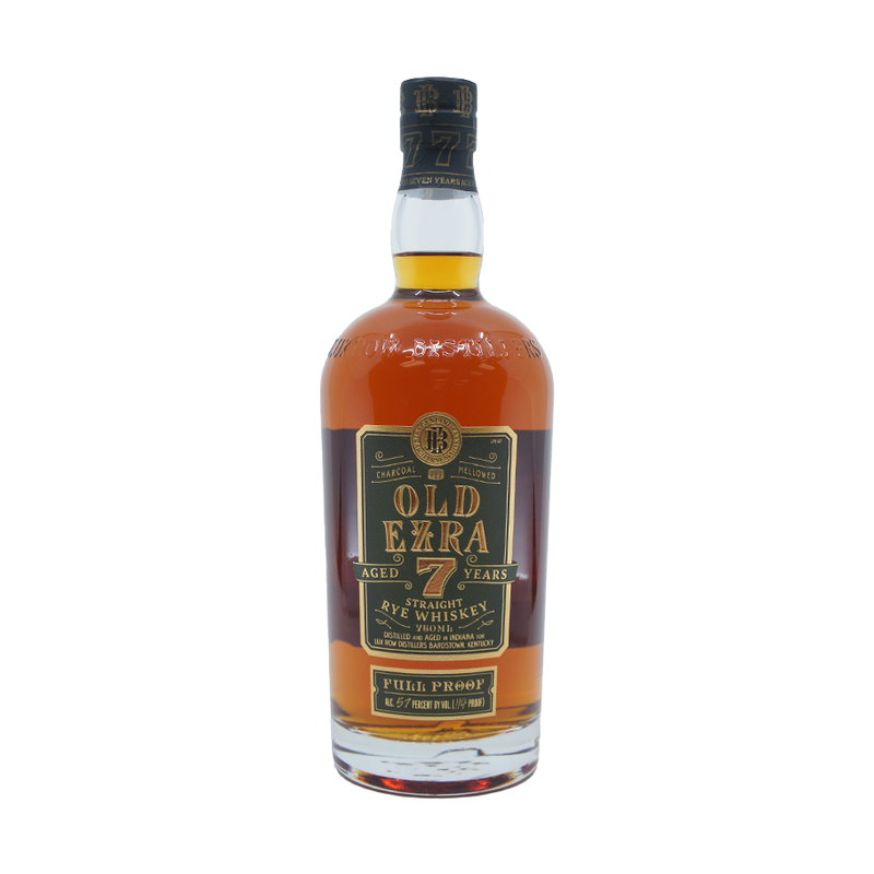 Ezra Brooks Old Ezra 7 Year Old Barrel Strength Kentucky Straight Rye Whiskey