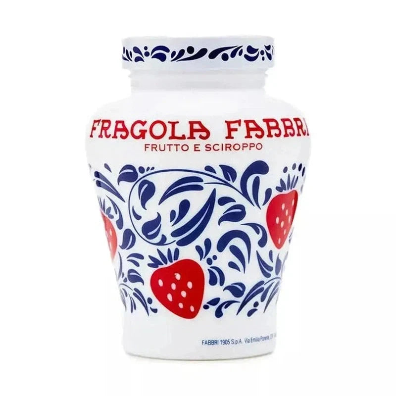 Fabbri Fragola Strawberry Fruit and Syrup