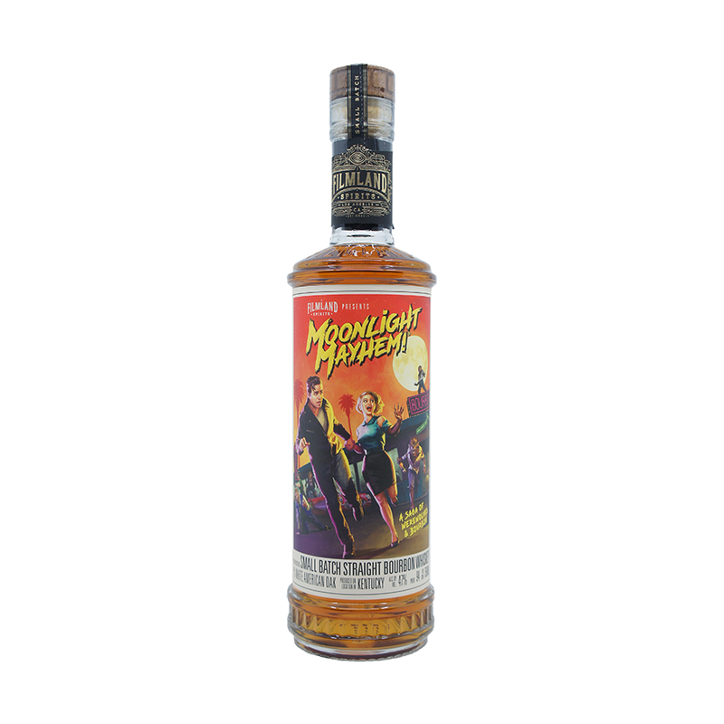 Filmland Spirits Moonlight Mayhem Straight Bourbon Whiskey