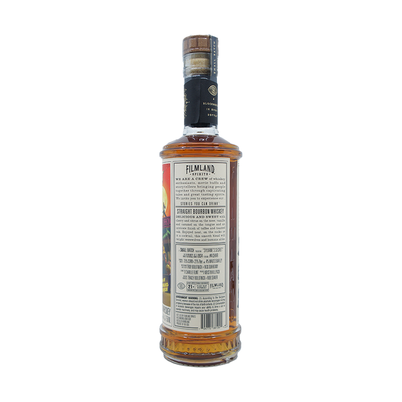 Filmland Spirits Moonlight Mayhem Straight Bourbon Whiskey