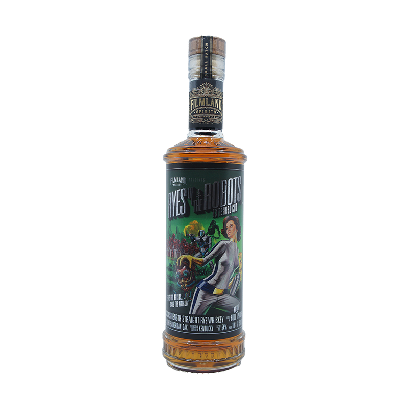 Filmland Spirits Ryes of The Robots Extended Cut Straight Rye Whiskey