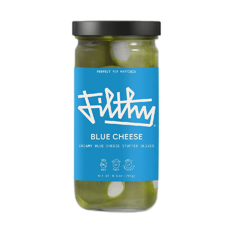 Filthy Blue Cheese Olives Cocktail Garnish (8.5oz)