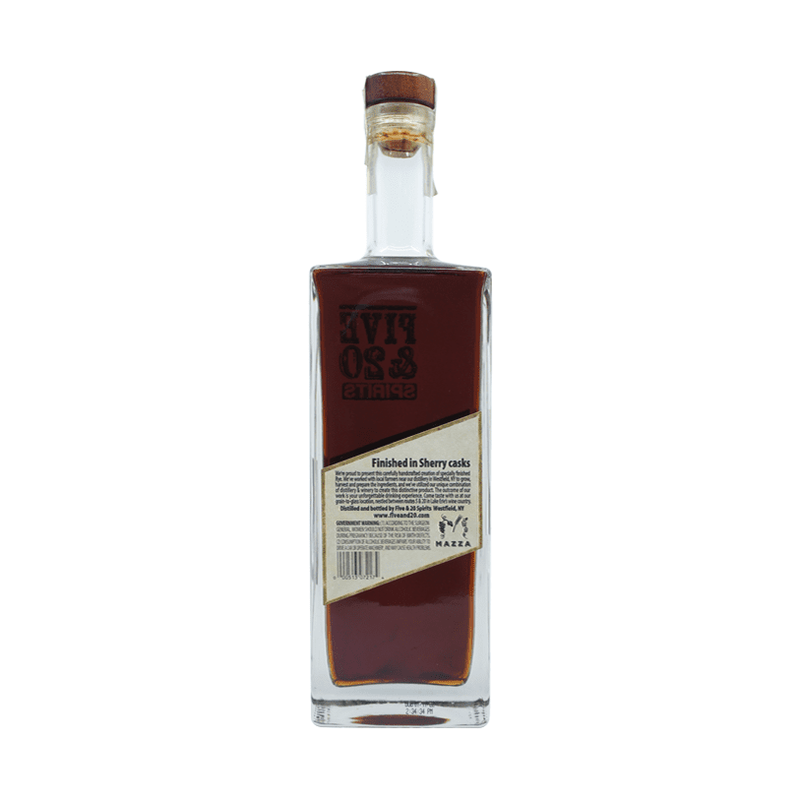 Five & 20 Sherry Finished Rye Whiskey (750mL)