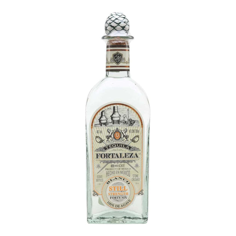 Fortaleza Blanco Still Strength Forty-Six Tequila 700ml