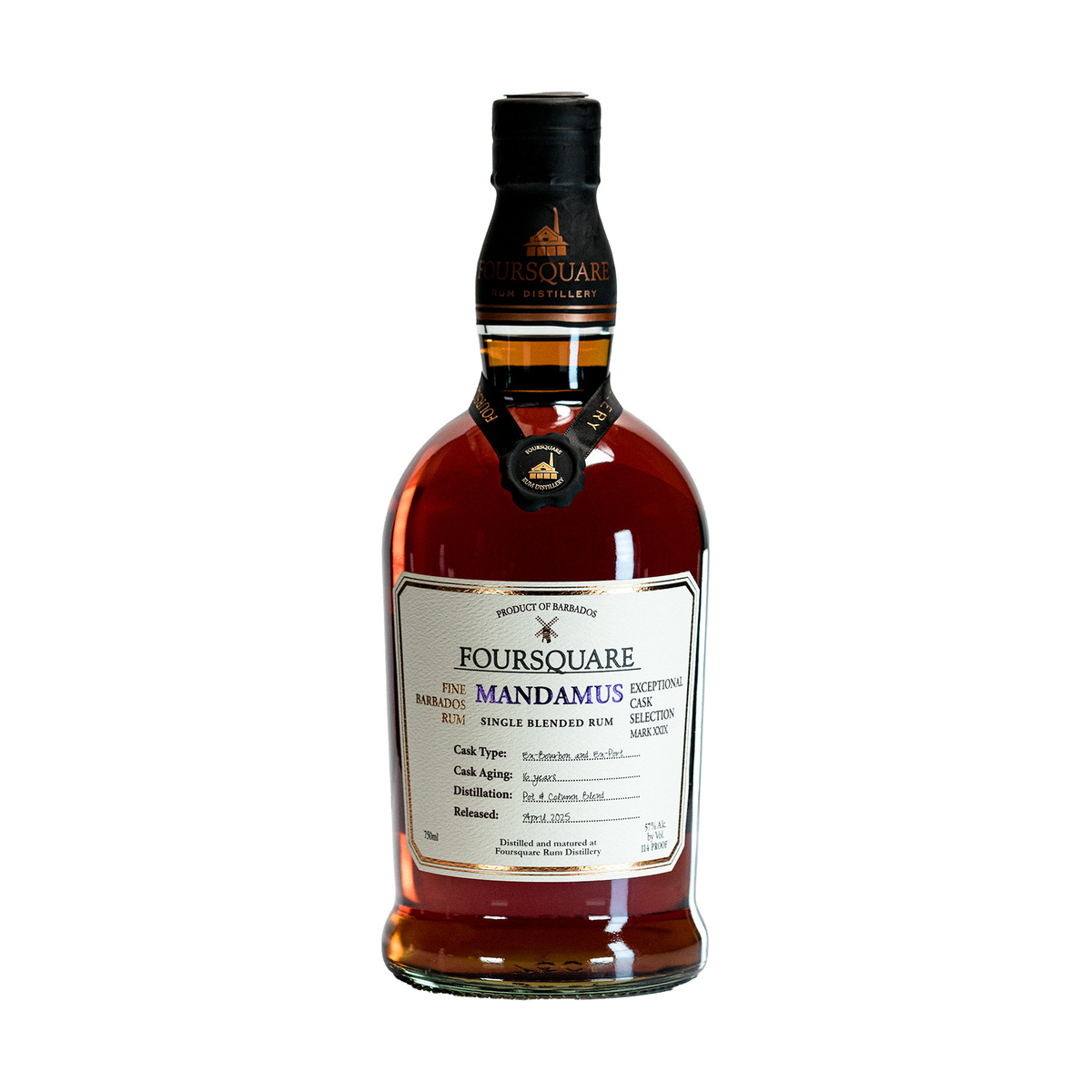 Foursquare Exceptional Cask Selection Mandamus Mark XXIX Rum 750ml