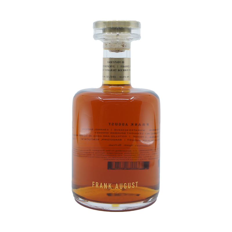 Frank August Case Study 05 Kentucky Straight Wheated Bourbon