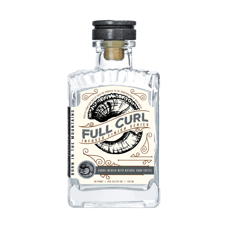 Full Curl Vodka Infused with Natural Kona Coffee 750ml