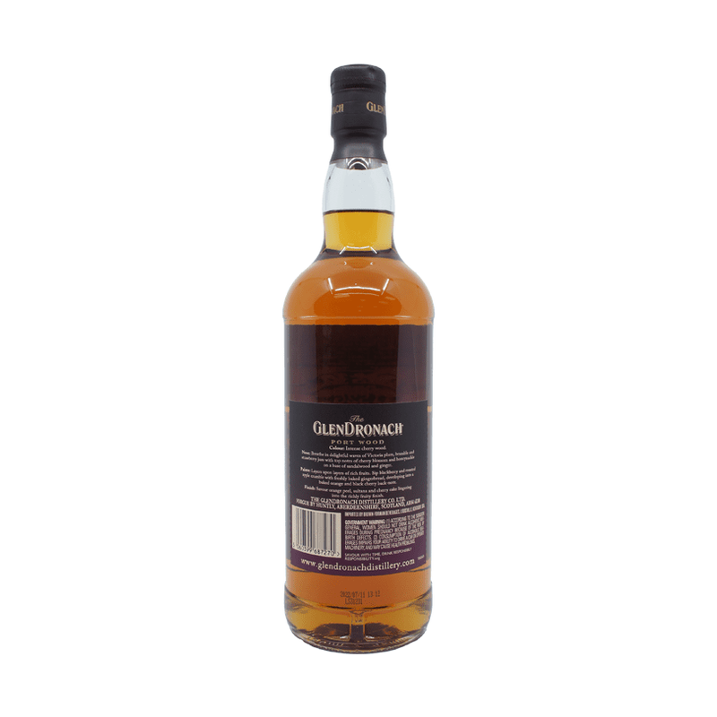 Glendronach 10 Year Old Port Wood Highland Single Malt Scotch Whisky