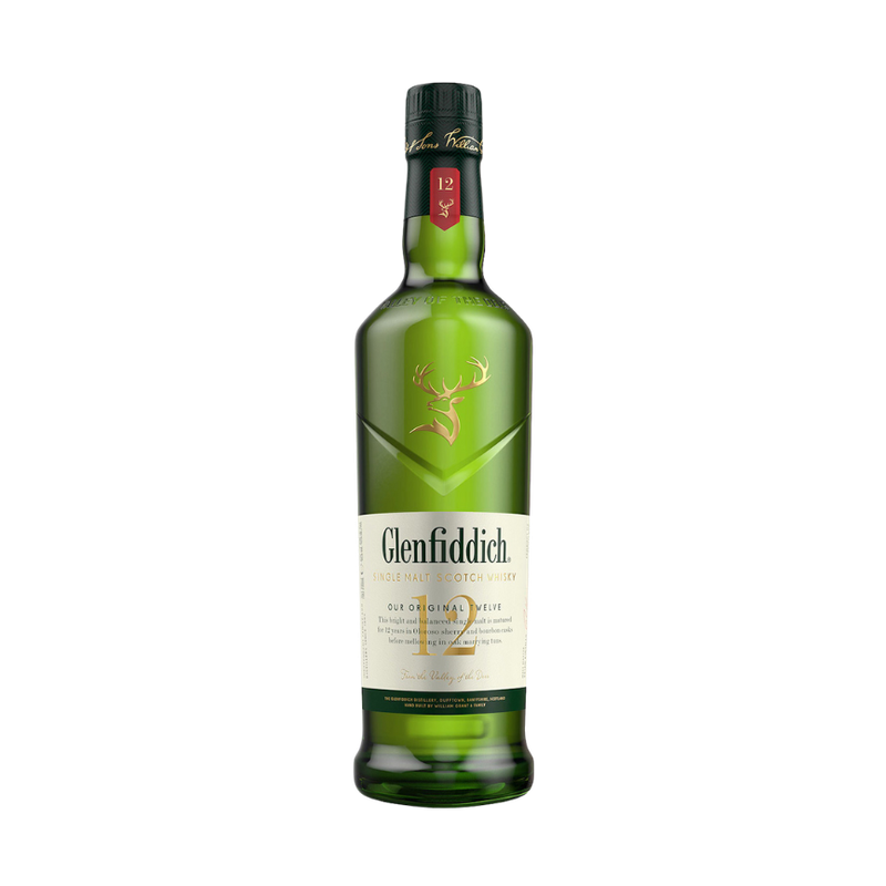 Glenfiddich 12 Year Old Single Malt Scotch Whisky (375ml)