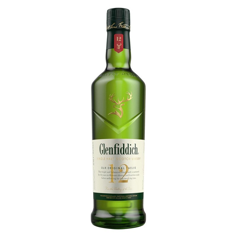Glenfiddich Scotch Single Malt 12 Year Our Signature Malt (750ml)