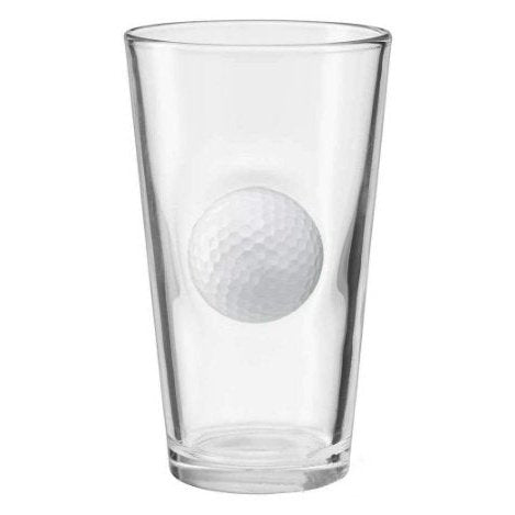 Golf Ball Beer Pint Glass (16 oz)